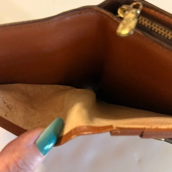 Louis Vuitton Brown Monogram Zippy Wallet 1998 SP0948 Cleaned Professional 6x4 - Picture 9 of 16